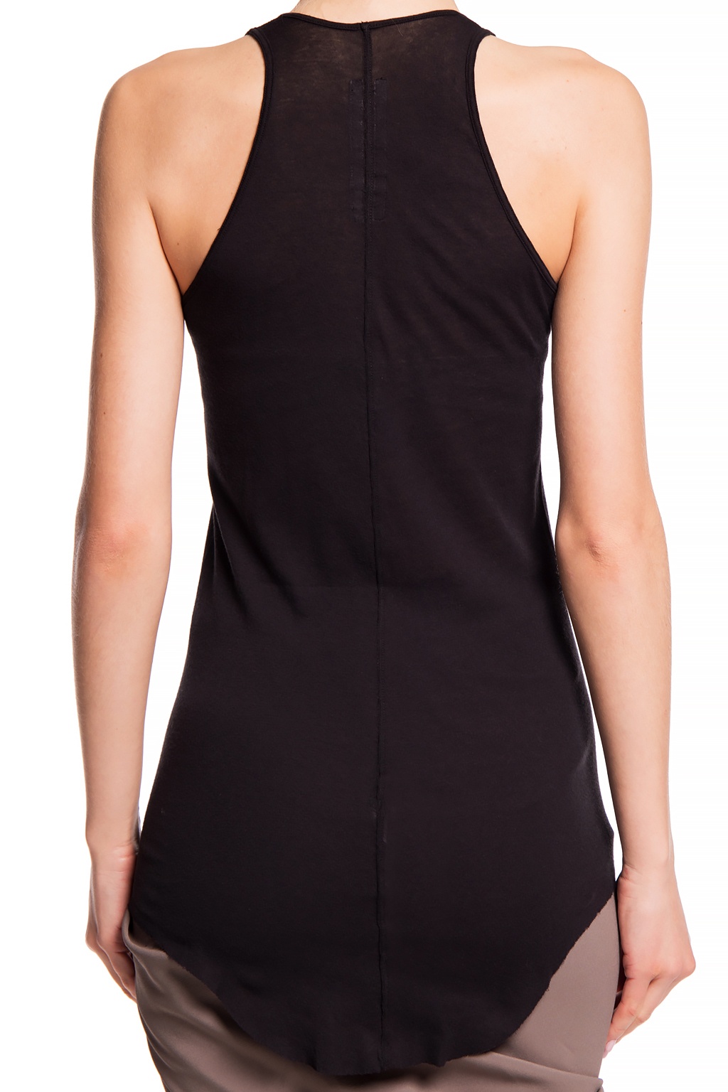 Rick Owens Raw hem tank top